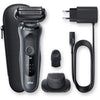 Braun Series 6, Rasoio Elettrico Barba, 60-N1200s Grigio - bigeshop