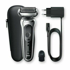 Braun Series 7 70-S1000s Rasoio Elettrico Uomo- Argento/Nero ‎81692931