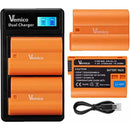 Caricabatterie + Batterie Ricaricabili (Ricondizionati A+) - bigeshop