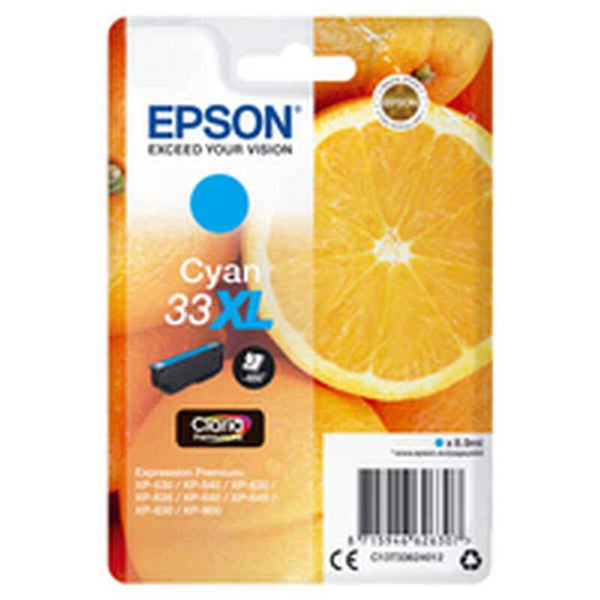 Cartuccia ad Inchiostro Originale Epson T33XL Ciano - bigeshop