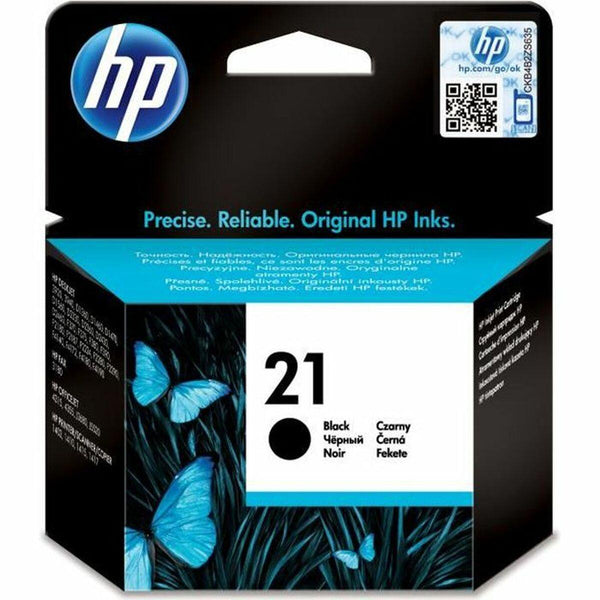 Cartuccia ad Inchiostro Originale HP 21 Nero - bigeshop