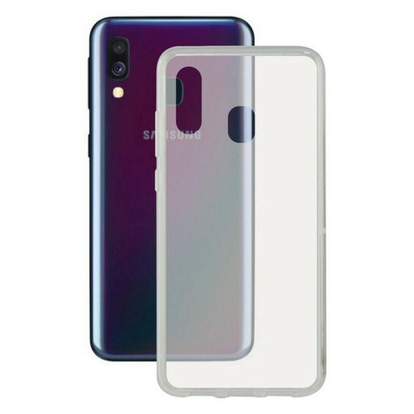 Custodia per Cellulare Galaxy A40 KSIX Flex Trasparente - bigeshop