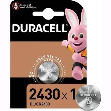 Duracell Batterie Bottone Litio DL/CR2430 1Cnf/1pz-0