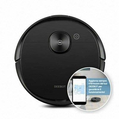 Ecovacs Deebot OZMO T8 AIVI Robot Aspirapolvere e Lavapavimenti - nero