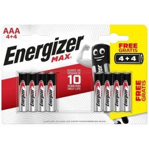 Energizer Batterie MiniStilo AAA Max 1Cnf/8pz-0