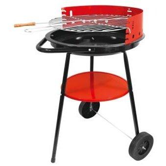 Fenner BBQ Barbecue 34385 Tondo con ruote 45x73cm-0