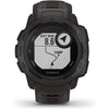 Garmin Instinct Graphite Sportwatch GPS, Regular, Grigio - bigeshop