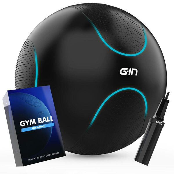 Gym Ball Nero (Ricondizionati A) - bigeshop