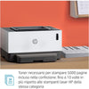 HP LaserJet Neverstop 1001nw 5HG80A, Stampante a Singola Funzione A4 con Serbatoio Toner - bigeshop