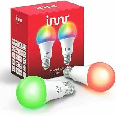 Innr E27 Color Lampadina LED, funziona con Philips Hue*, Alexa & Google Hub Ric