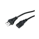 MKC Cavo di Alimentazione 3poli 10A IEC C13 s/p 1.5mt Nera-0