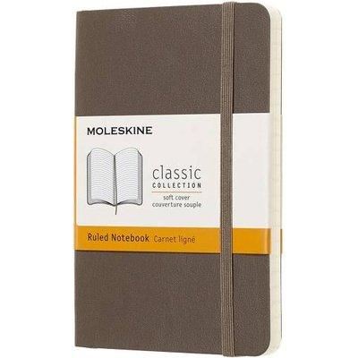 Moleskine Quaderno a Pagine Rigate Marrone