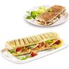 Moulinex SZ192D Croc Time Sandwich Maker, Piastre con Rivestimento Antiaderente - bigeshop