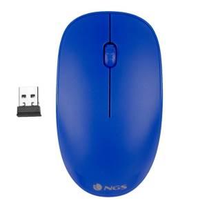 NGS Mouse Wireless Fog 1000dpi 2tasti Blue-0