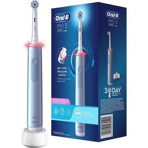 Oral-B Pro 3-3000 Spazzolino Elettrico 3 Modalità di spazzolamento Blue - bigeshop