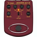 Pedale amplificatore chitarra acustica ADI21 V-Tone - bigeshop