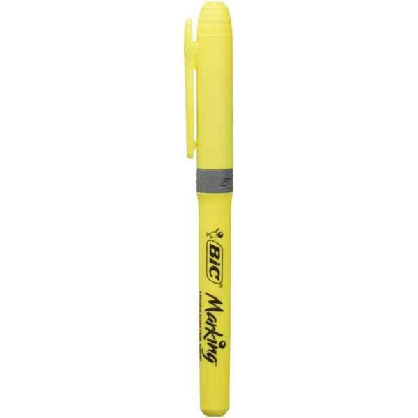 Pennarello Bic Giallo (Ricondizionati A+) - bigeshop