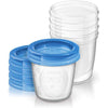 Philips Avent SCF619/05 Set 5 pezzi Contenitori per Latte Materno 180 ml mshop - bigeshop