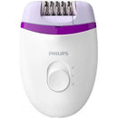 Philips Epilatore Elettrico Donna Philips Lavabile 2 Velocità BRE225 Satinelle Essential - bigeshop