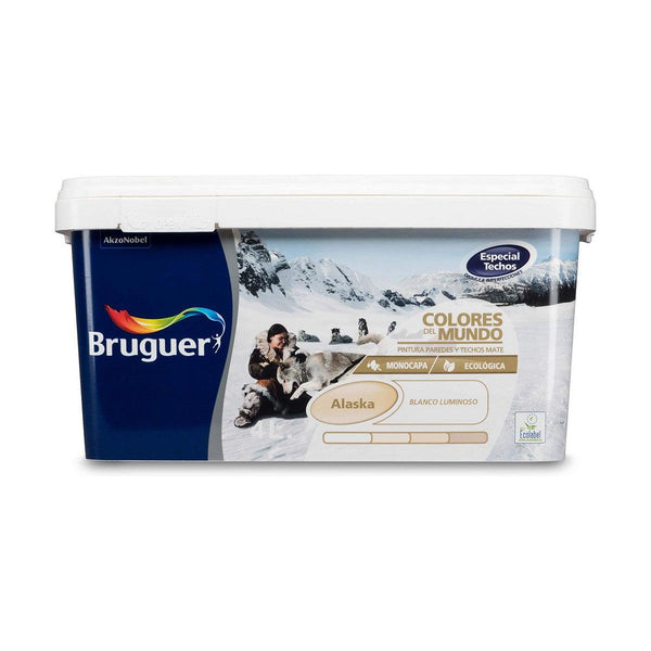 Pittura Bruguer Alaska 4 L Extra bianco - bigeshop